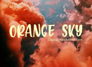 Orange Sky Display Font