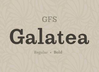 GFS Galatea Slab Serif Font