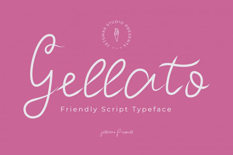 Gellato Script Font