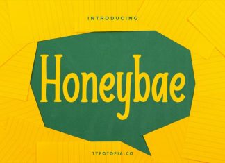 Honeybae - Fun Display Font