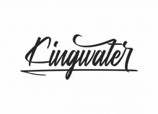 Kingwater Brush Hand Lettering Font