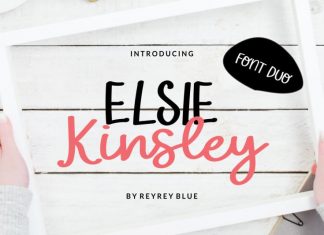 Elsie Kinsley Display Font