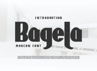 Bagela Serif Font
