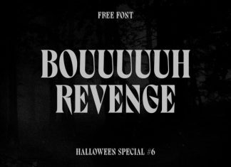 Bouuuuuh Revenge - Display Font