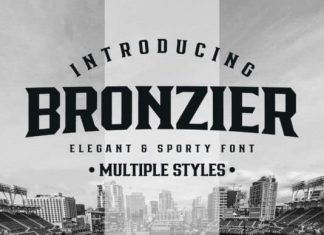 Bronzier Display Font
