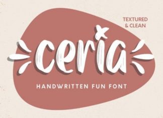 Ceria Script Font