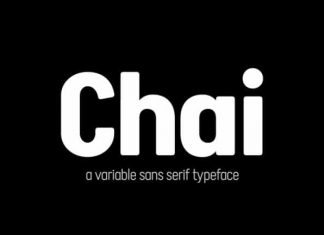 Chai Sans Serif Font