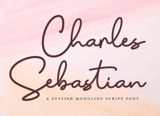 Charles Sebastian Handwritten Font