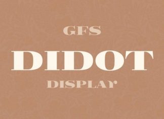 GFS Didot Serif Font