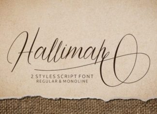 Hallimah Script Font