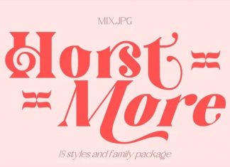 Horst More Serif Font