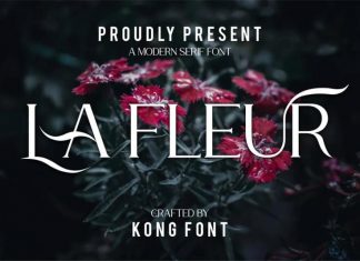 La Fleur Serif Font