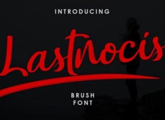 Lastnocis Brush Font Lastnocis Brush Font by Green Adventure Studio 2 downloadsFound in: Brush, Script Lastnocis