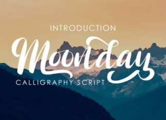 Monday Script Font