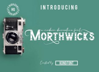 Morthwicks Display Font
