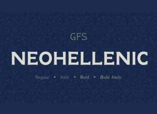 NeoHellenic Serif Font