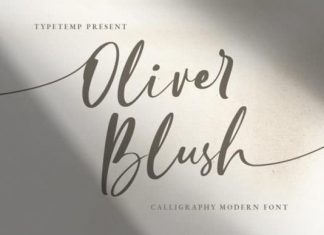 Oliver Calligraphy Font