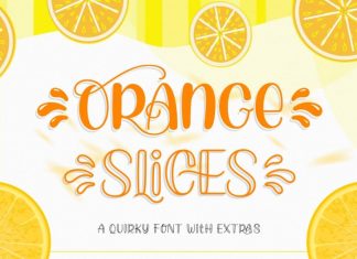 Orange Slices Script Font