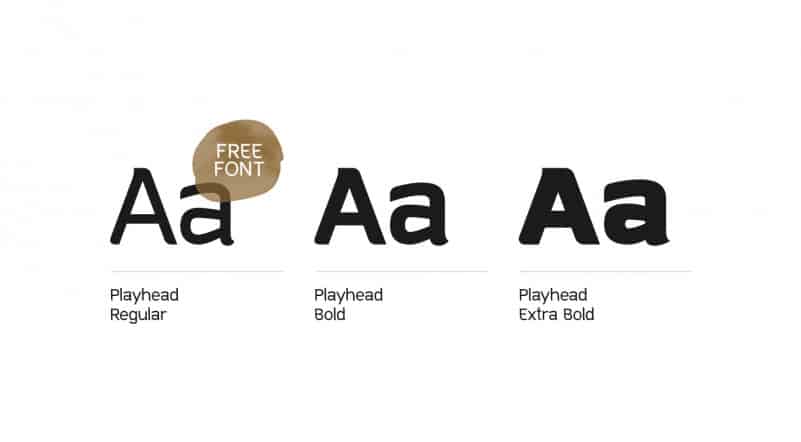 Playhead Serif Font