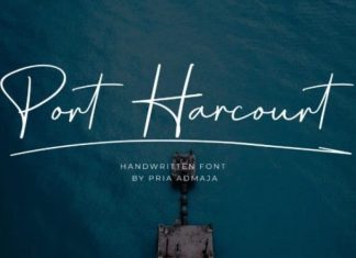 Port Harcourt Handwritten Font