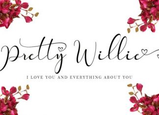 Pretty Willie Calligraphy Font