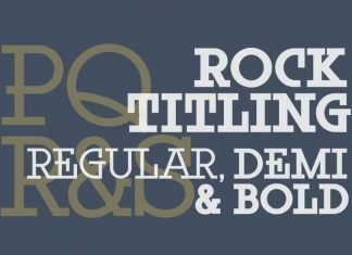 Rock Titling Slab Serif Font