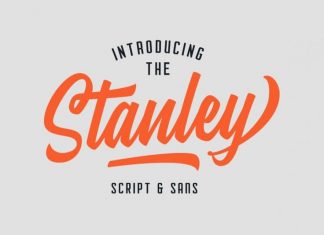 Stanley Calligraphy Font