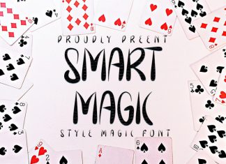 Smart Magic Display Font