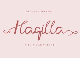 Haqilla Script Font