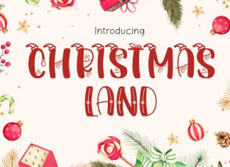 Christmasland Display Font