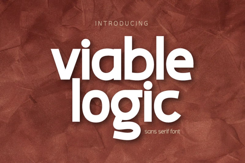 Viable Logic Sans Serif Font