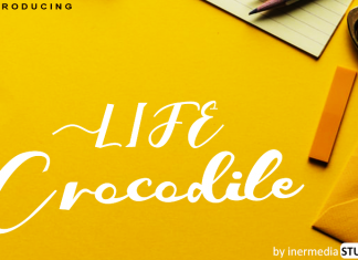 Crocodile Script Font