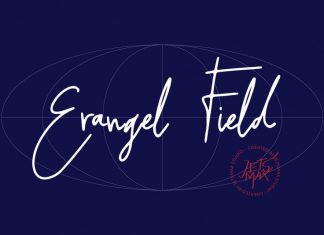 Erangel Field Handwritten Font