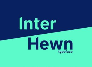 Inter Hewn Sans Serif Font