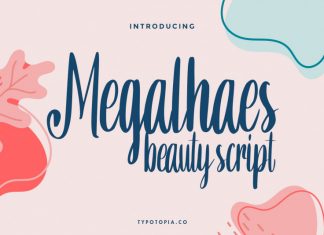 Megalhaes Beauty Script Font