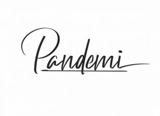 Pandemi Siganture Font