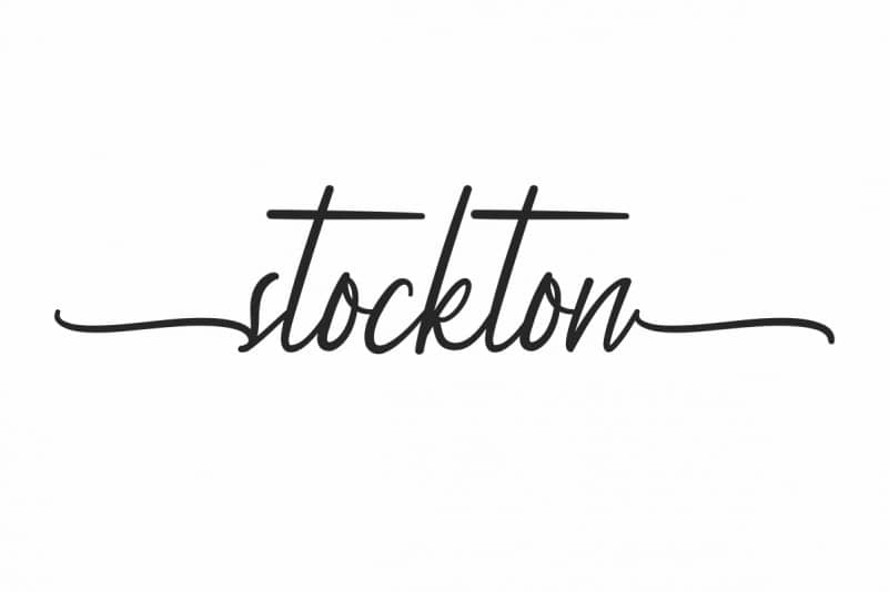 Stockton Handwriting Font