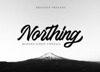 Northing Script Font