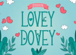 Lovey Dovey Serif Font