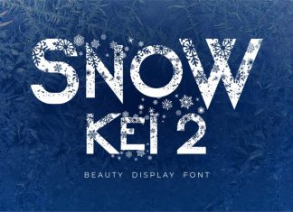 Snow Kei 2 Display Font