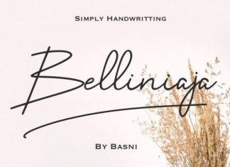 Belliniaja Handwritten Font