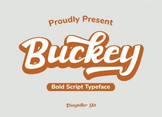 Buckey Script Font