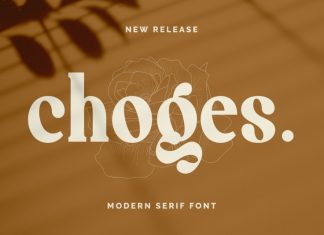Choges Serif Font