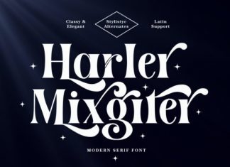 Harler Mixgiter Serif Font