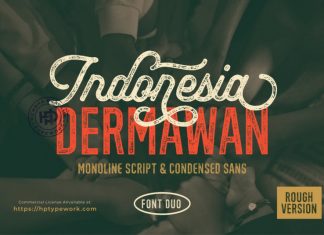 Indonesia Dermawan Display Font