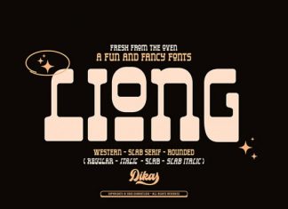 Liong Display Font