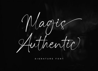 Magis Authentic Handwritten Font