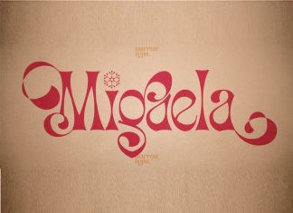Migaela Display Font