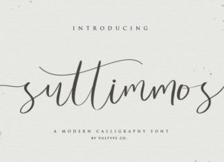 Suttimmos Script Font