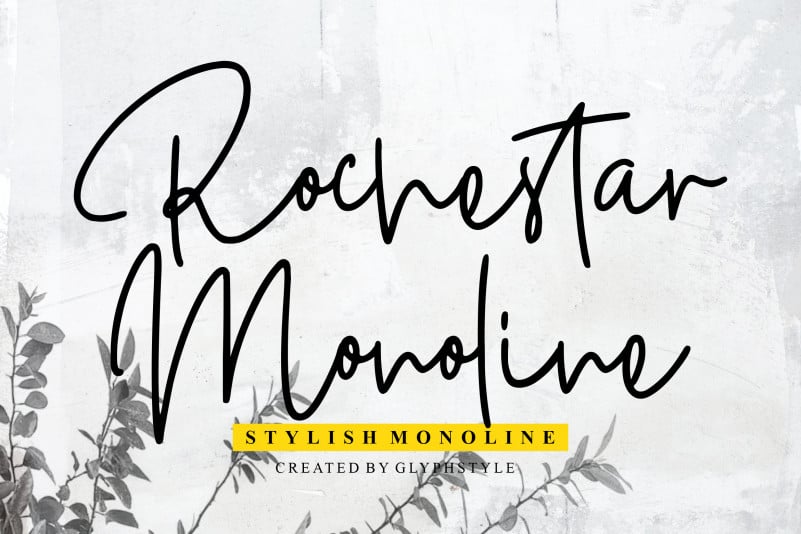 Rochestar Stylish Handwritten Font